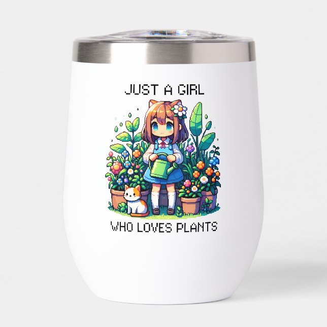 Juste une fille qui aime les Plantes (Avant)