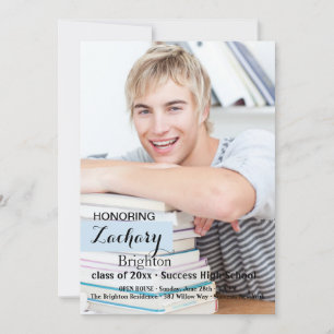 Juste votre invitation d'obtention du diplôme de