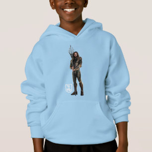 Justice League   Aquaman auf dem Schlachtfeld Hoodie