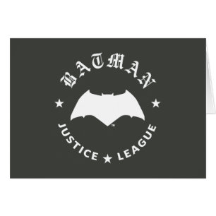 Justice League Batman Retro-Fledermaus-Emblem