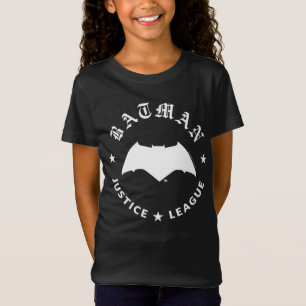 Justice League   Batman Retro-Fledermaus-Emblem T-Shirt