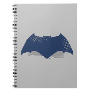 Justice League   Brush & Halftone Batman-Symbol Notizblock