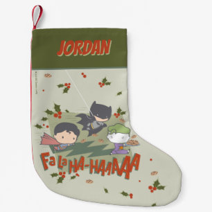 Justice League Chibi Holiday Cookie Chase Kleiner Weihnachtsstrumpf