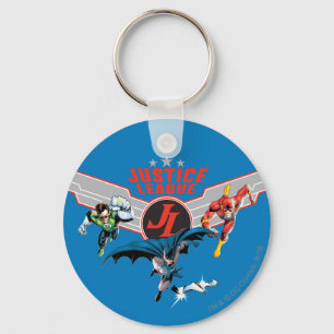 Justice League Flying Air Abzeichen und Helden Schlüsselanhänger