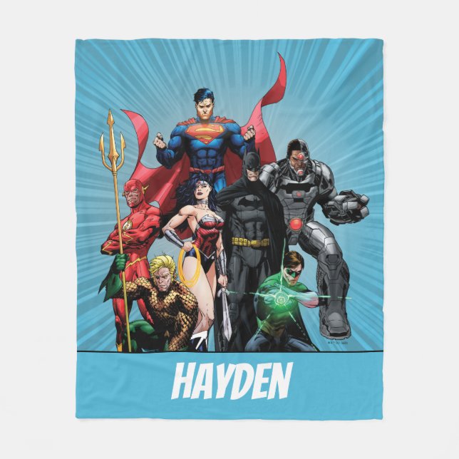 Justice League - Group 2 Fleecedecke (Vorderseite)