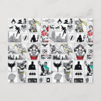Justice League Heldentafel-Muster