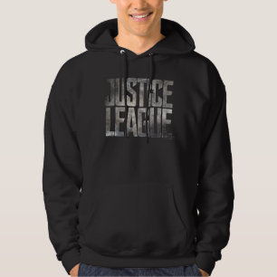 Justice League Justice League Metallisches Logo Hoodie