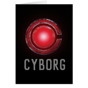 Justice League Leuchtendes Cyborg-Symbol