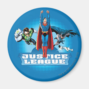 Justice League Power-Trio Magnet