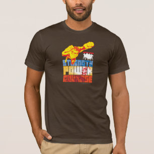 Justice League Stärke. Macht. Mut. Charakter T-Shirt