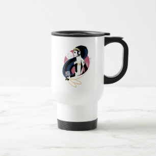 Justice League   Wonder Woman Profil Pop Art Reisebecher