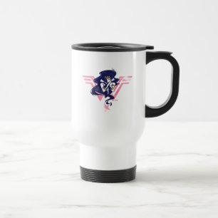 Justice League   Wonder Woman & Symbol Pop Art Reisebecher