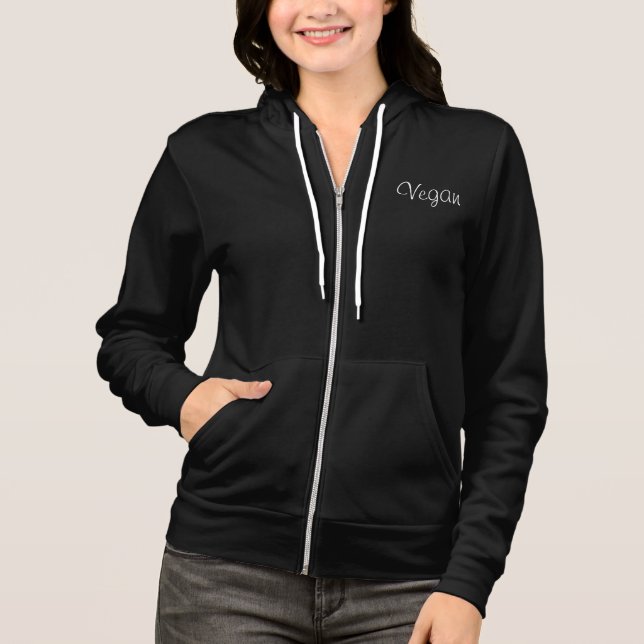Justice végétalienne pour tout le sweat - shirt à (Devant)