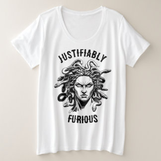 Justifiably Furious feat. Medusa Große Größe T-Shirt