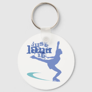 Justilandit Ice Skater Schlüsselanhänger