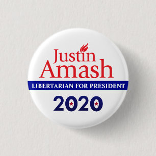 Justin Amash 2020 Button