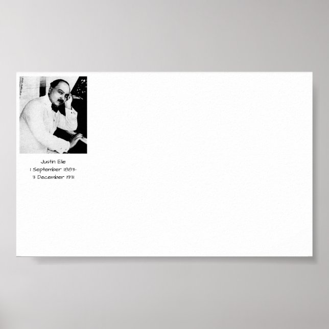 Justin Elie Poster (Vorne)
