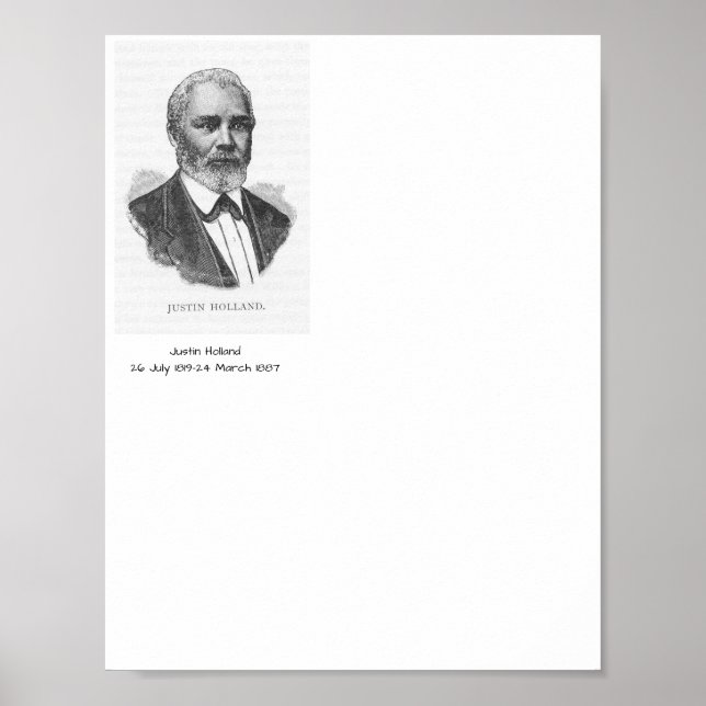 Justin Holland Poster (Vorne)