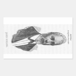 Justin Holland Rechteckiger Aufkleber