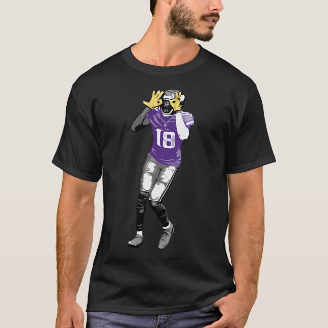 Justin Jefferson T-Shirt (Vorderseite)