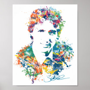 Justin Trudeau Digital Art Poster