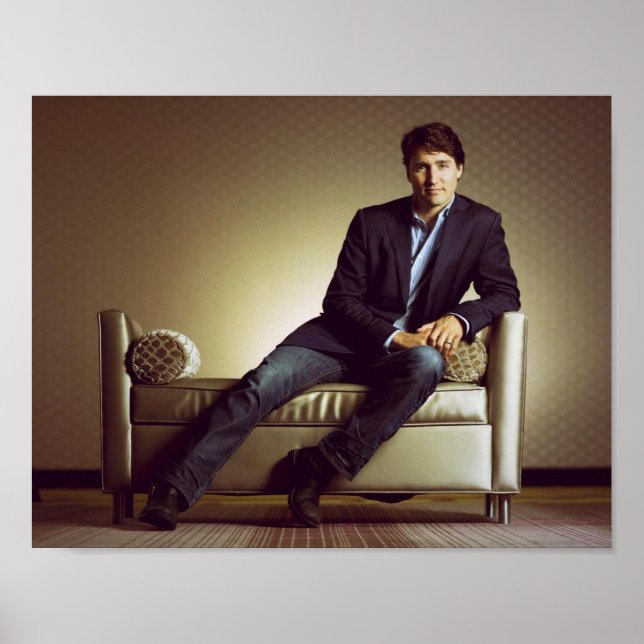 Justin Trudeau in Jeans 2014 Poster (Vorne)