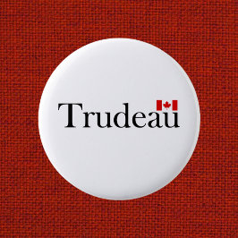 Justin Trudeau Offiziell Canadian Flag Light Color Button