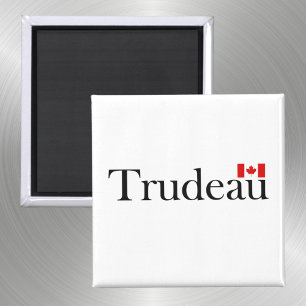 Justin Trudeau Offiziell Canadian Flag Light Color Magnet