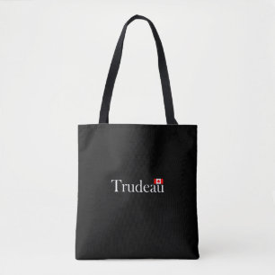 Justin Trudeau Offizielle kanadische Flagge dunkle Tasche