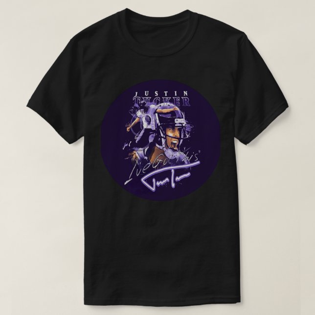Justin Tucker 2 T-Shirt (Design vorne)