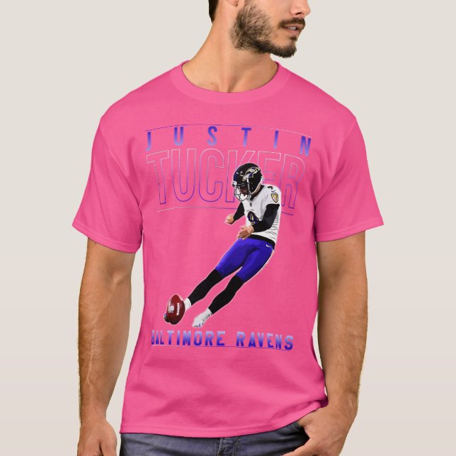 Justin Tucker T-Shirt (Vorderseite)