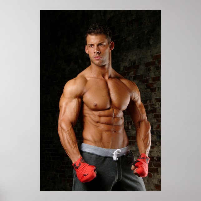 Justin Woltering Poster  #8 (Vorne)