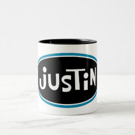 JUSTIN ZWEIFARBIGE TASSE