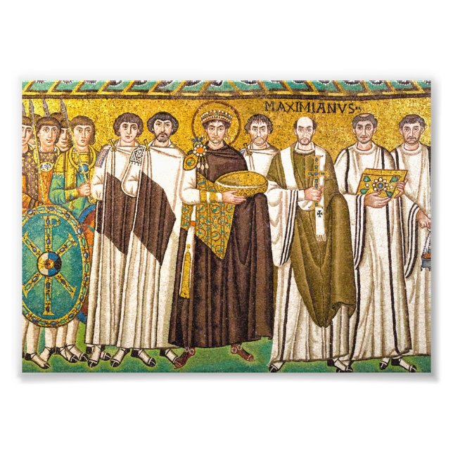 Justinian der Große römischer Kaiser Fotodruck (Vorne)