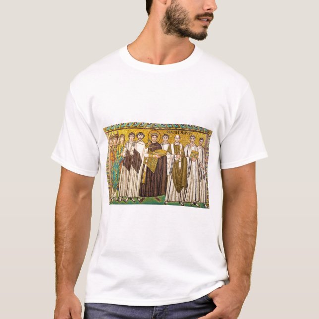 Justinian der Große römischer Kaiser T-Shirt (Vorderseite)
