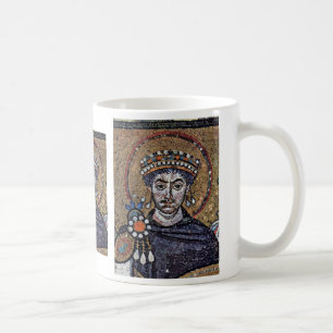 Justinian I, Chor-Mosaiken A Sans Vitale (Ravenna) Kaffeetasse