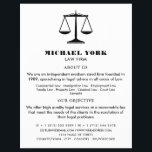 Justiz, Juristische Dienstleistungen - Werbung Flyer<br><div class="desc">Die Maßstäbe der Gerechtigkeit,  Juristische Dienstleistungen Werbung Flyer durch den Business Card Store.</div>