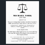 Justiz, Juristische Dienstleistungen - Werbung Flyer<br><div class="desc">Die Maßstäbe der Gerechtigkeit,  Juristische Dienstleistungen Werbung Flyer durch den Business Card Store.</div>