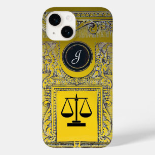 JUSTIZ JURISTISCHES BÜRO, ATTORNEY Monogram Gold Y Case-Mate iPhone Hülle