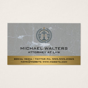 Justiz-Logo   Marmor und Gold Hintergrund