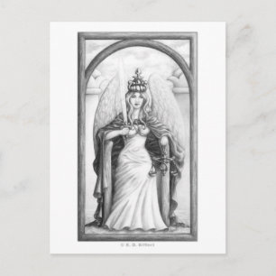 Justiz Postkarte