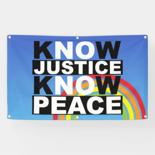 JUSTIZ WISSEN FRIEDEN BANNER
