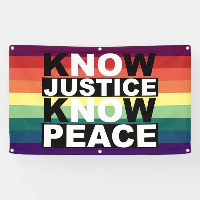 JUSTIZ WISSEN FRIEDEN BANNER (Horizontal)