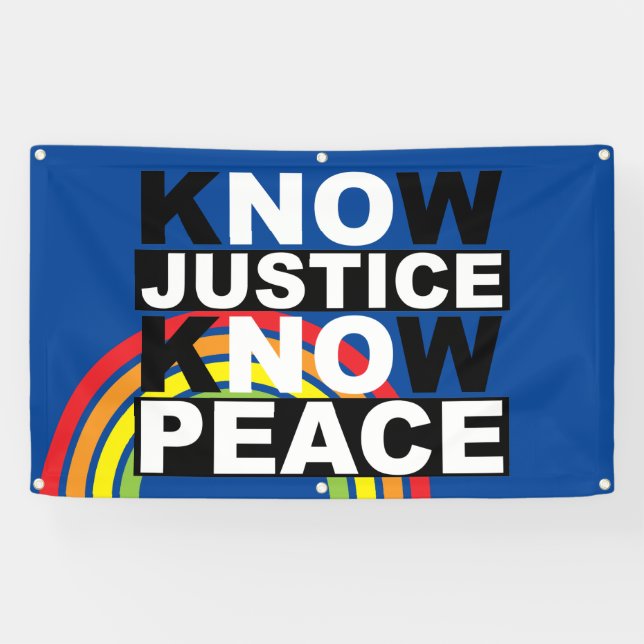 JUSTIZ WISSEN FRIEDEN BANNER (Horizontal)