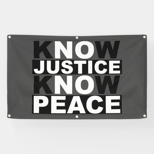 JUSTIZ WISSEN FRIEDEN BANNER (Horizontal)