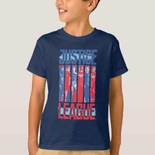 Justizbehörde  Blue & Red Group Pop Art T-Shirt