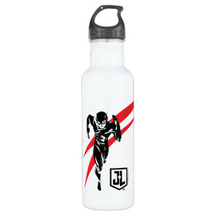 Justizbehörde  Flash Running Noir Pop Art Edelstahlflasche