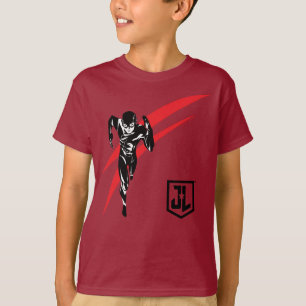 Justizbehörde Flash Running Noir Pop Art T-Shirt