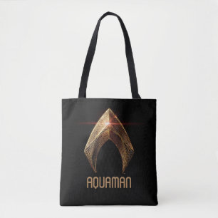 Justizbehörde Metallisches Aquaman-Symbol Tasche