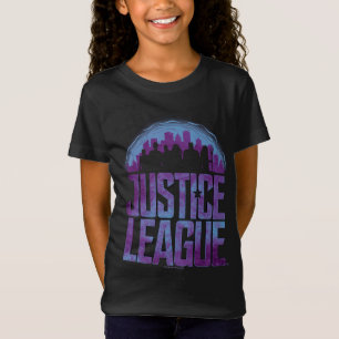 Justizbehörde  Silhouette der Gerechtigkeitsliga T-Shirt